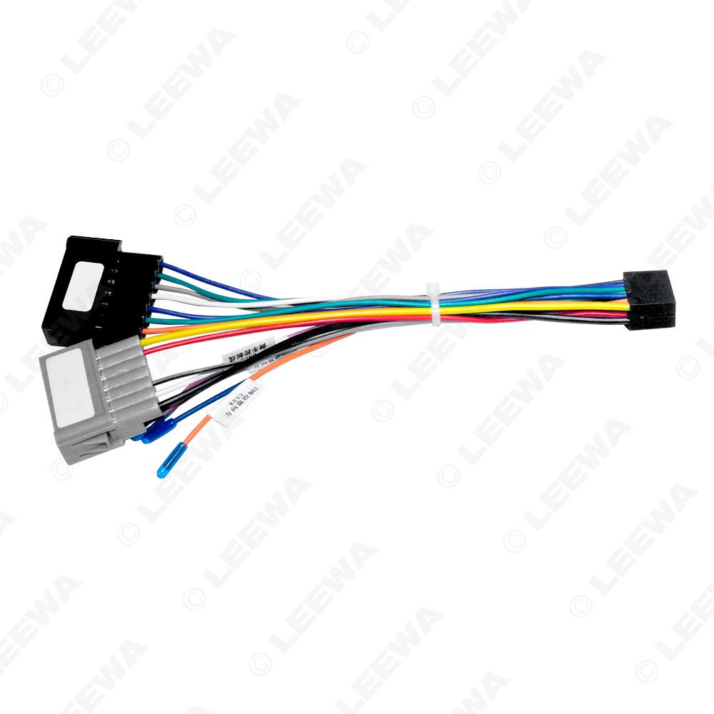 98-04 Jeep Grand Cherokee Android Navigační Obrazovka Napájecí Kabel Audio-Vizuální 16P Zadní Vodič.