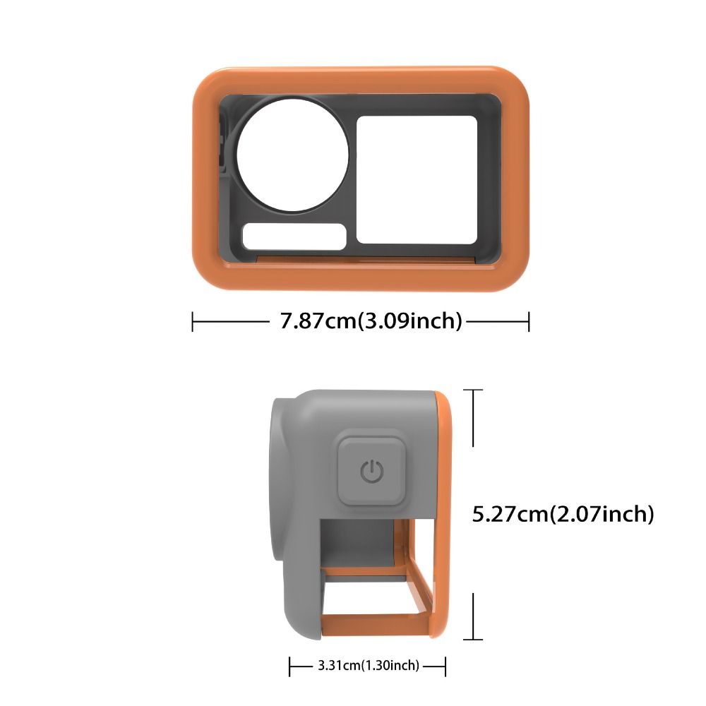 Anti-scratch TPU Case Shockproof Soft Shell Protective Cover for DJI Osmo Action 5 Pro Accessories