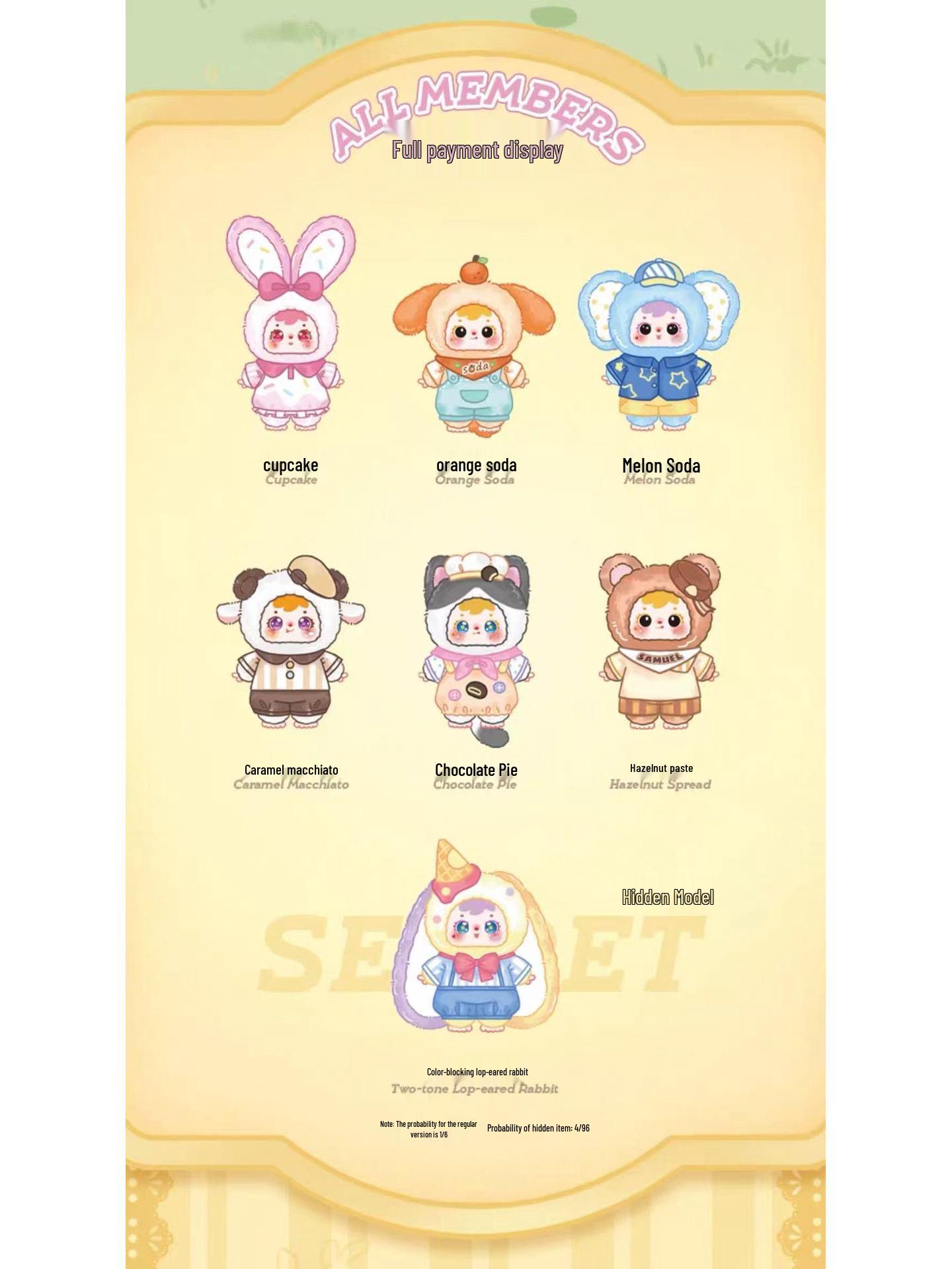 San Xiao Mao (Samuel) 100cm Plush Blind Box - Trendy Hand-Painted Figure Ornament Gift