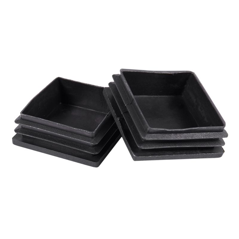 ABUL-50Mm X 50Mm Plastic Square End Blind Plugs Cap Pipe Inserts 48Pcs