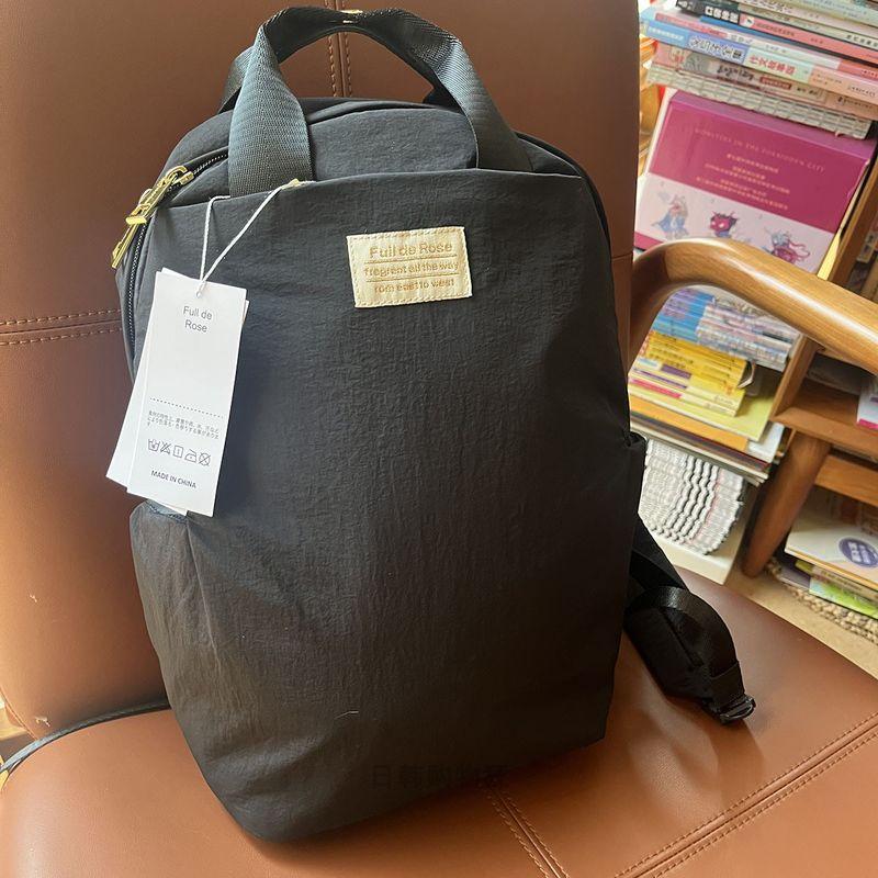 

Full of Expensive Eyes! Japan Genuine Goods Trendy Fashion Commuter Backpack Lightweight Waterproof Male Student Decompression Schoolbag Women Dark gray
