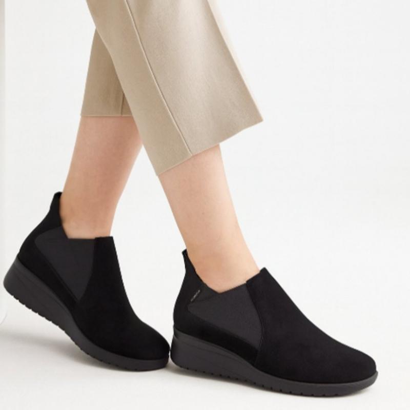 MephiSto Women S Comfort Daily Slip On Black 8mh1435f1m