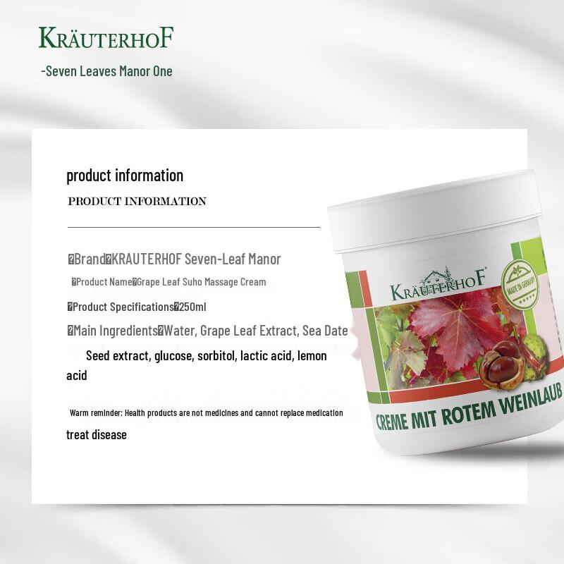 Krauterhof German Massage & Relief Creams