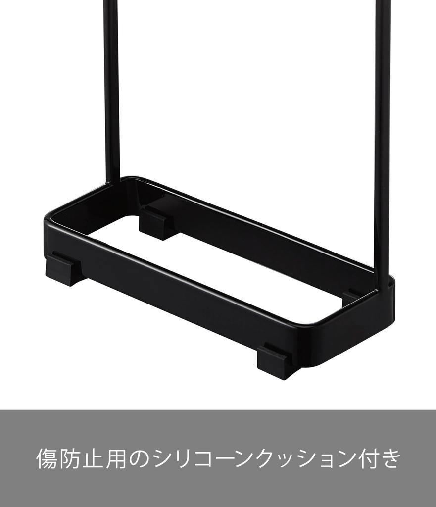 Yamazaki Tower Toothbrush W x 5cm D x Model 4699 Holder, 5-Piece Set, Black, Approx. 12.5cm 18.5cm H,