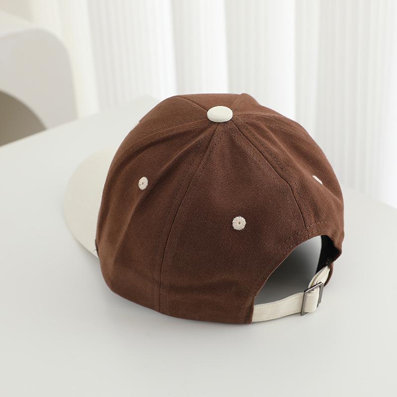 2026 Trendige Kinder Baseballkappe im Colorblock-Design - Stilvolle Sonnenhut für Jungen und Mädchen