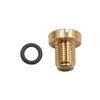 Durable Car Brass Coolant Expansion Screw Reliable Water Drainage Screw 17111712788 Replacement Suitable for BMW E36 E39 E46