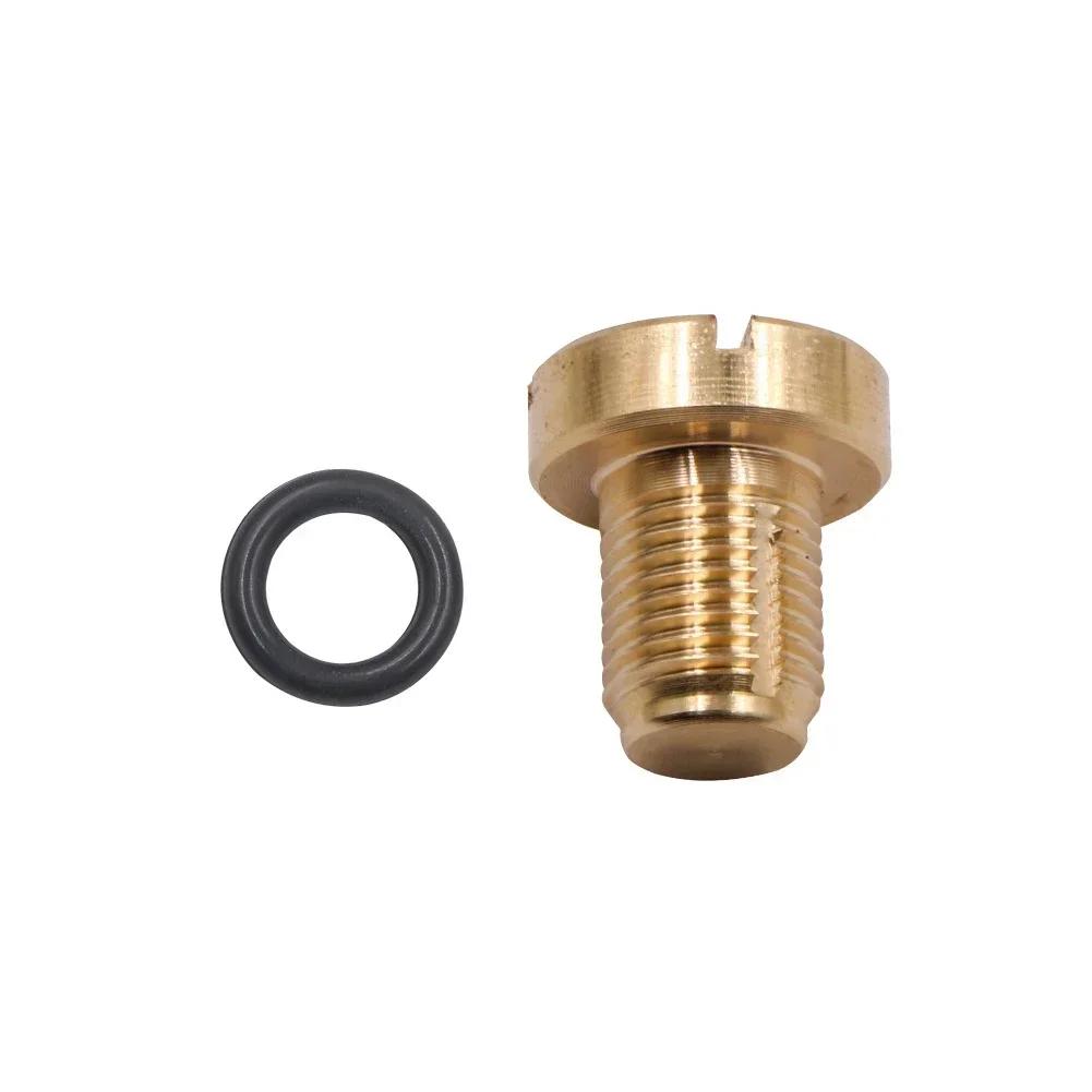 Durable Car Brass Coolant Expansion Screw Reliable Water Drainage Screw 17111712788 Replacement Suitable for BMW E36 E39 E46