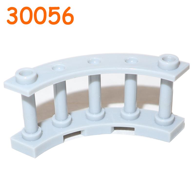 Non-Toxic Fence City Accessories Building Block Moc Part Railing Stair Barrier Ladder Guard Bar Castle Garden Farm Military Assemble Brick