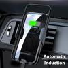 VAORLO 15W Car Charger Fast Charging Automatic Induction Wireless Charging QI Fast Charge For Iphone 13Pro 14pro Xiaomi Huawei Phone Holder