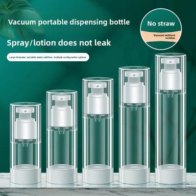 Reise Vakuumiertes Dosier Kosmetik-Sprühflasche, Tragbar. Geschäftsreise Kleinformatige Versiegelte Flasche, Vakuumiertes Flüssigkeitsflasche, Druckverschluss.