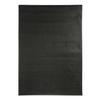 Black Leather Rug 120x170