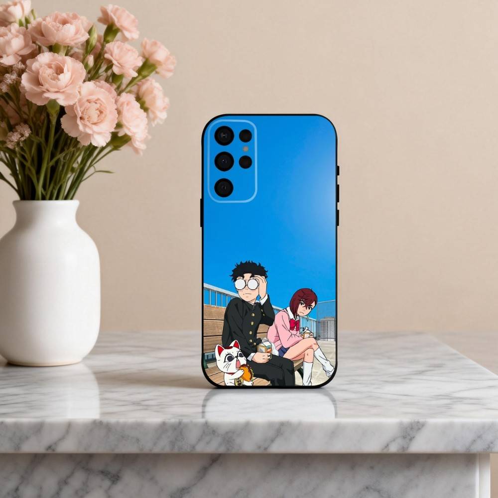 Web Manga D-DAN DA-A DAN-N Handyhülle Für Samsung S25,S24,S21,S22,S23,S30,Ultra,S20,Plus,Andere Weiche Schwarze Hülle