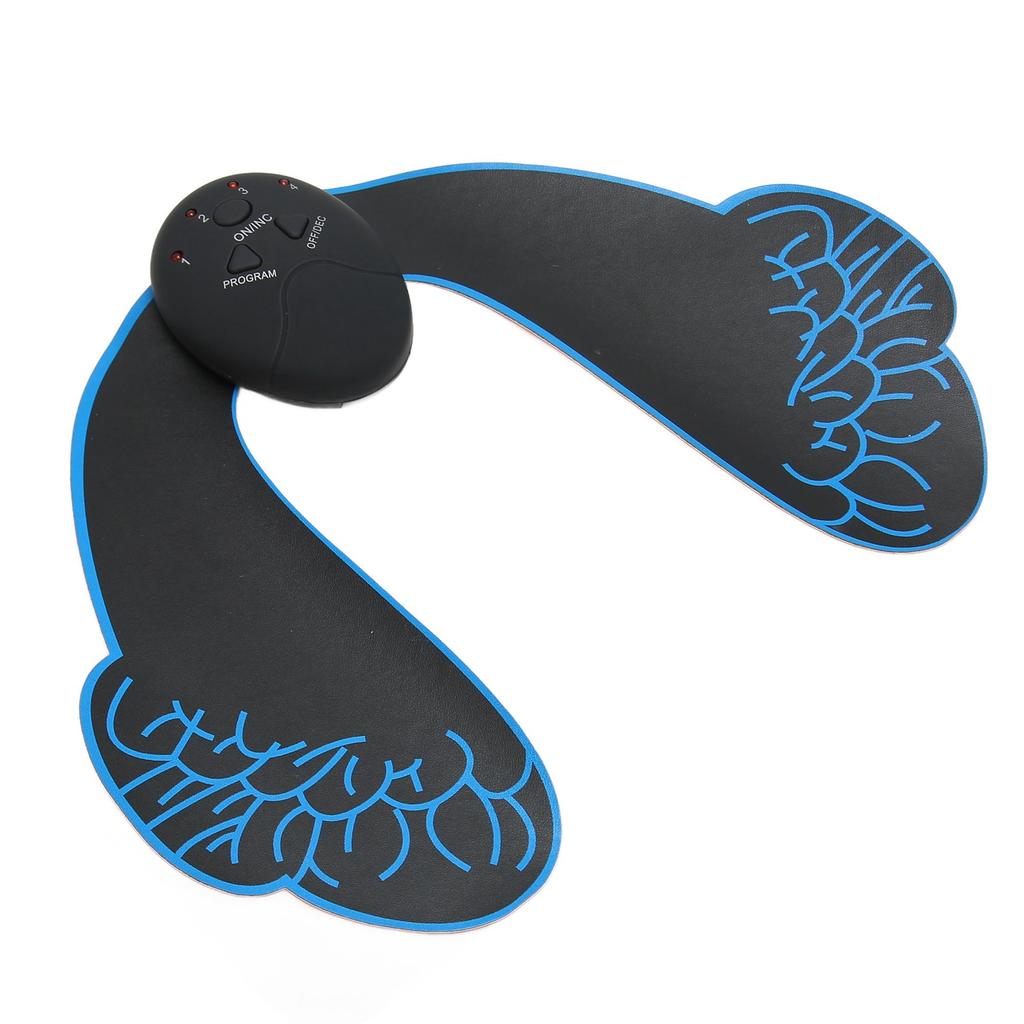 Hip Shaping Trainer Remote Control Electrical Stimulation Hip Massager Trainer Black Blue