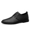 Non-Slip Soft Sole High Quality Men's Genuine Leather Shoes Flat Lace Up Casual Shoes New Classic Cowhide Oxford Shoes for Men