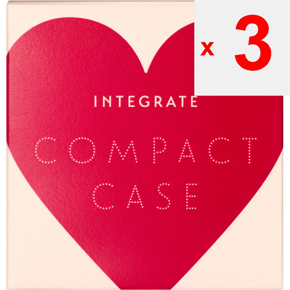 Shiseido INTEGRATE Compact Case Ra Skin Makeup Bitte mit einer Nachfüllung von INTEGRATE PROFINISH FOUNDATION verwenden (separat erhältlich). (Der Schwamm ist im Lieferumfang enthalten i