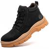 Steel Toe Shoes Winter Safety Shoes for Men Anti Smash Puncture Proof Safety Boot for Engineers Protective Indestructible Shoes