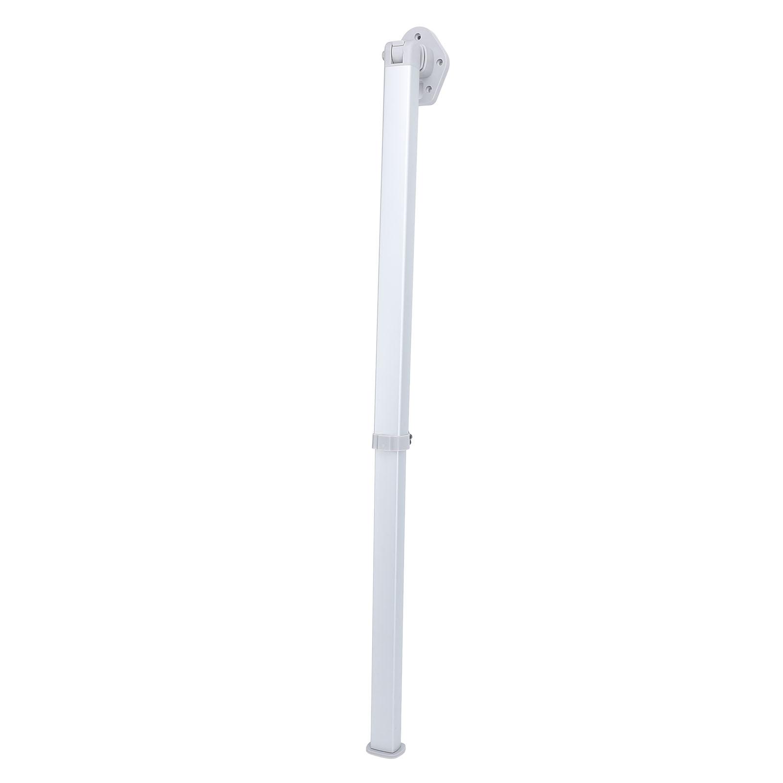540 to 930mm RV Table Leg Aluminum Alloy Versatile Telescoping Adjustable Table Leg for Campervan Caravan Boat Yacht Balcony темно серый