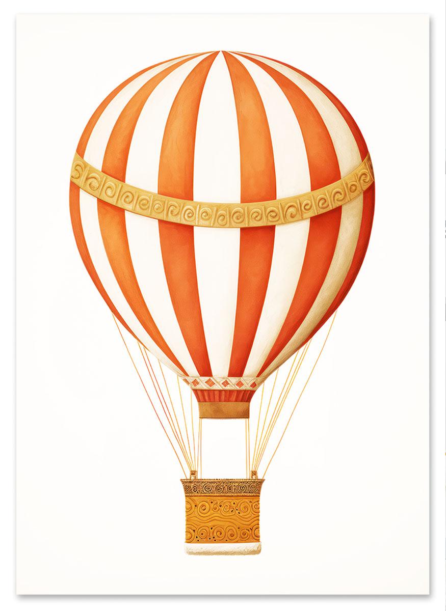 

Дитячий плакат повітряна куля 30x40 cm