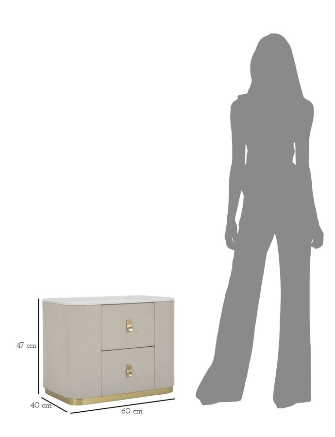 Bedside Beauty Cm 60X40X47