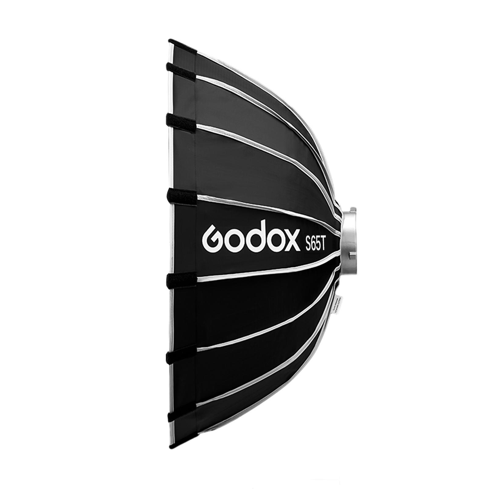 Godox S120T 120 см/47,2 дюйма быстросъемный зонтичный софтбокс профессиональный складной софтбокс со стандартом 65cm чёрный