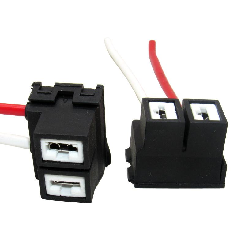 H4 H7 H8 H11 Bec far mașină priză ceramică releu lampă mufă cablu Carro Abto Coche Voiture Piese de automobile