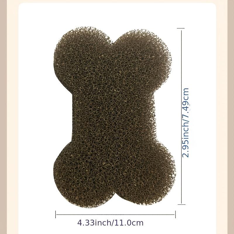 Bone-shaped Magic Sponge with Three-layer Design, Multi-purpose, Highly Absorbent, Durable, and Scratch-resistant, Ideal for Kitchen and Bathroom Use