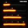 2X RGB APP 45CM Slim Flexible LED DRL Daytime Running Strip Light For Headlight