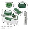 Portable Salad Box With 4 Seasoning Boxes, Rectangular Salad Crisper, Lunch Box, Food Storage Box, Camping Home Use
