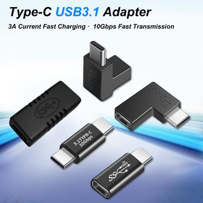 Mini Adapter Portable 10GBbps USB3.1 Type-C Fast Charging Data Sync Transfer Converter