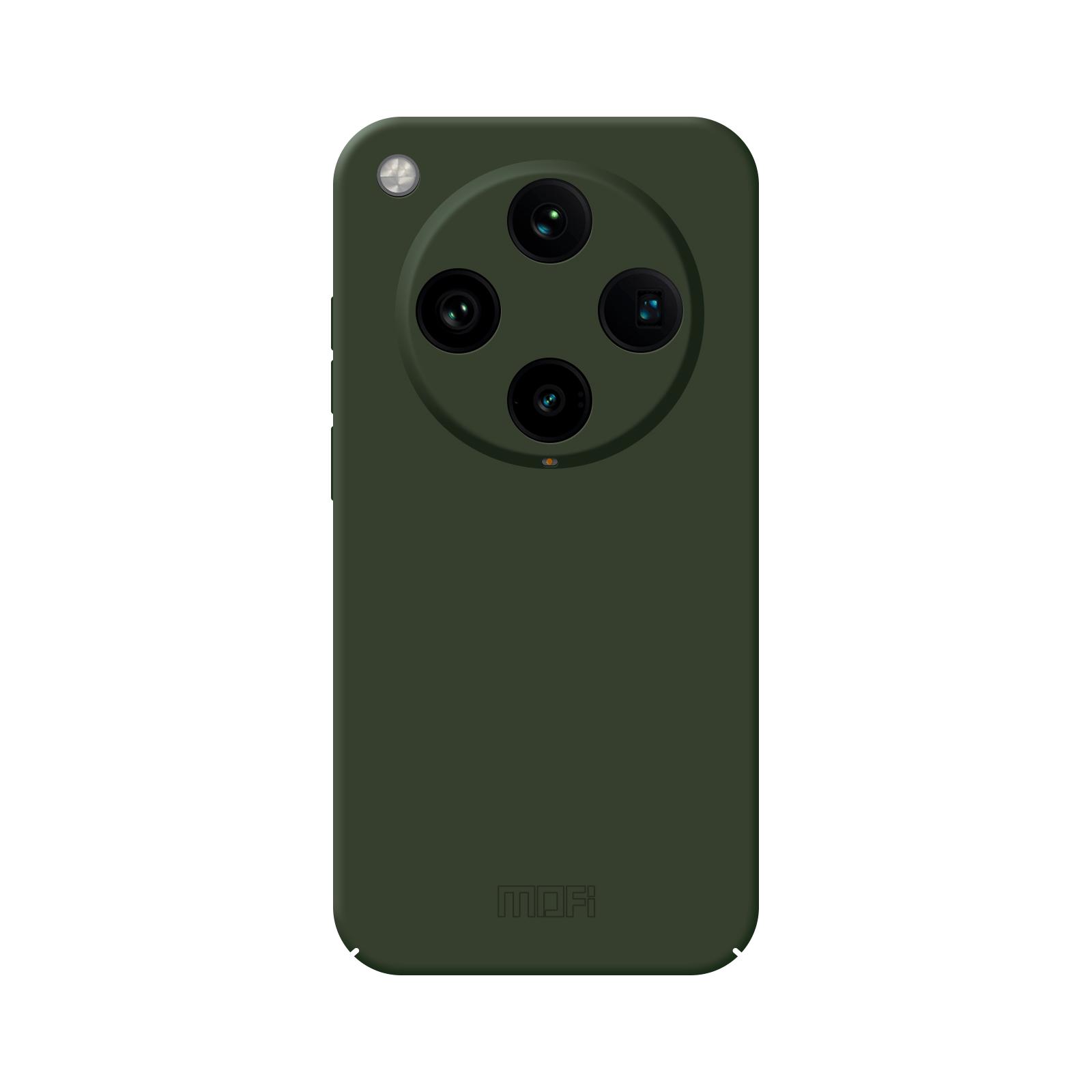 

For Oppo Find X8 Pro 5G Phone Case MOFI JK Qin Series Skin-Touch Matte Anti-fingerprint Back Cover Green