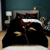 Rose Floral Duvet Cover Queen Twin King Size Romantic Flower Bedding Set for Kids Boys Girls Luxury Valentine's Day Bedding Set