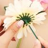 Green Flower Stem Sticks Plastic-clad Iron Stem For DIY Rose Flowers Head Stick Rods Bouquets Arrangement Wrapping And Crafts