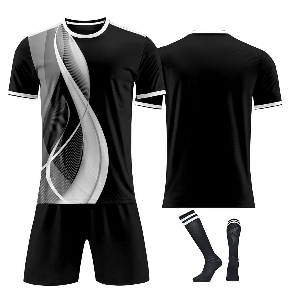 Personalised Shirts Kit Mens Girls With Name Number Custom Football Jerseys For Boys Training Suit
