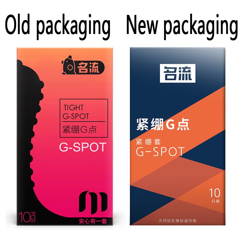 MingLiu 30Pcs/Lot Slim Tight G-Spot Pleasure Rubber Nautural Latex Penis Condoms for Men, Large Oil Erotic Male Condoms