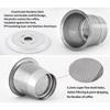 With Lids Coffee Capsule Cup Stainless Steel Coffee Pod Filter Durable Reusable K Cups  Home