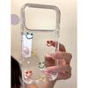 Simple and Personalized Colored Smiley Face, Suitable for Apple 17Pro/16Promax Mobile Phone Case IP15 Space Case 14 Transparent.