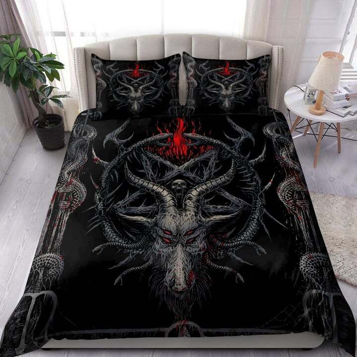 Luxury Bedding Set Duvet Cover Skull Home Bedding Suit Gift