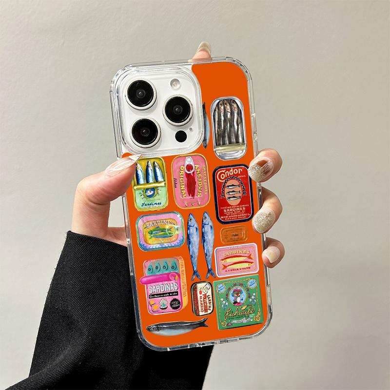 

Sardine Tin Magnetic Case for Samsung Galaxy S26 Ultra S25 Edge S24 Plus S23 FE A57 A56 A55 A54 A36 A35 A17 A16 A15 A07 Cover Galaxy A06 F06