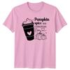 Pumpkin Spice And Everything Nice Unisexs TShirt Coffee Halloween Gift For Her