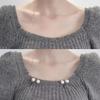 8Pcs Artificial Pearls Clothing Pin Jeans Waist Tighteners Pin Dress Safety Pin Cardigan Safetp Pin Shawl Sweater Clip