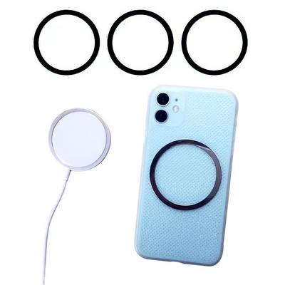 Universal Black Ring Magnetism Sheet Suitable for Apple Android Smartphone Magsaefe 13 Iron Sheet Magnetism Sheet with Adhesive