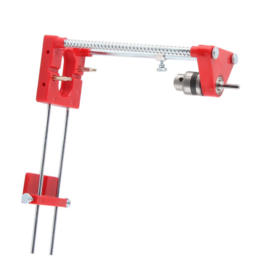 Woodworking Drill Locator Alloy Steel Plastic Portable Drilling Positioner Carpentry Accessories