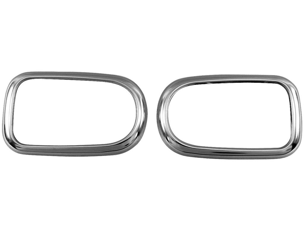 BRIGHTZ Finish Stainless Steel Inner Door Handle Set for Town Ace Trucks and 413 and Ultra-Mirror Covers, Plated, 2-Piece [INS-DHC-087] 402, 403, 412,