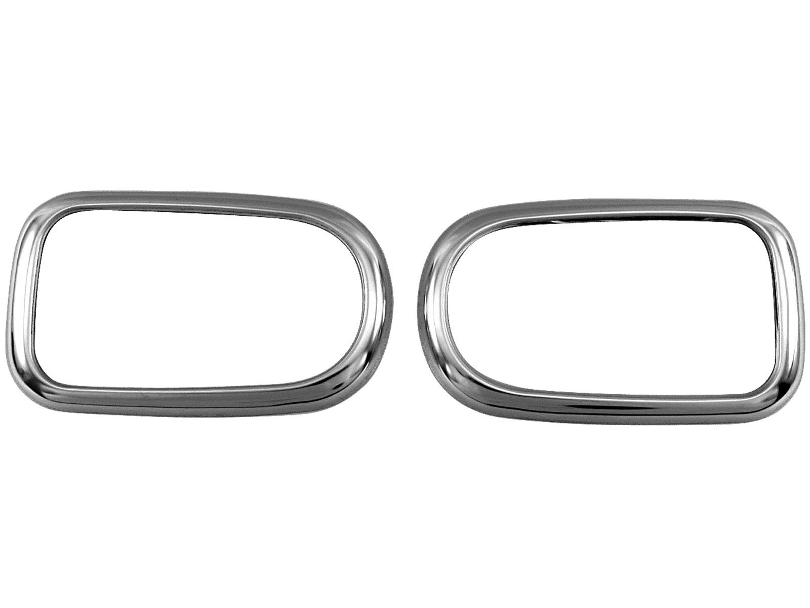 

BRIGHTZ Finish Stainless Steel Inner Door Handle Set for TownAce Van and 413 and Ultra-Mirror Covers, Plated, 2-Piece [INS-DHC-087] 402, 403, 412,