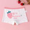 4pcs/lot Girls Boxer Cotton Panties Short Pants Cartoon Panties Girls' Underwear2-10Y