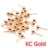 50 Stück/Los 3/4/5mm 6 Farben Pin-Funde Ohrstecker Basis-Pins Stopper Verbinder Für DIY Schmuckherstellung Zubehör Zubehör