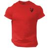 Vikings Wolf T Shirt Pocket Gym Clothing Bodybuilding Training Workout Mma Top