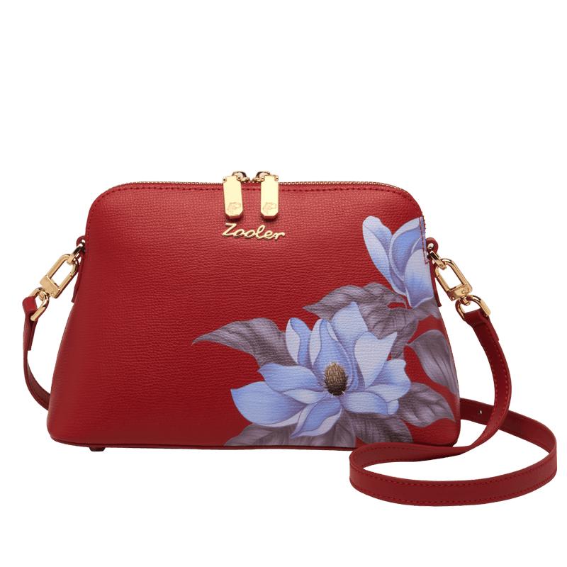 

Элегантная сумка через плечо из коровьей кожи в китайском стиле для женщин, сумка через плечо, новые модные сумки ручной работы для девочек, мода