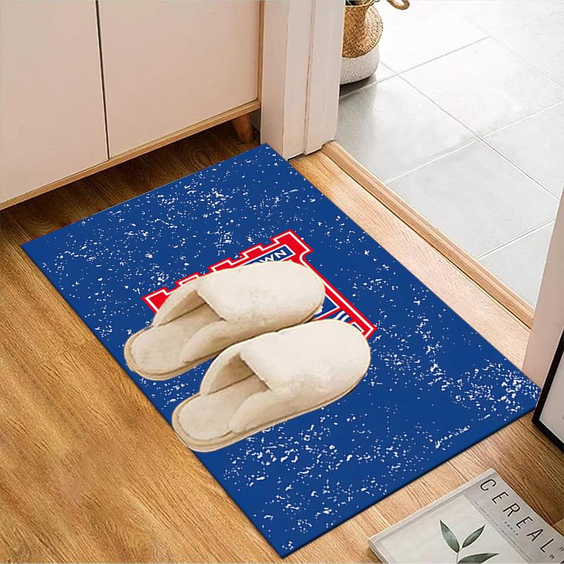 FC Ipswich Crest Rug for Living Room, Game Rooms, Office, Bedroom, Office Floor Mat Playful Design, fan gifts Christmas decor