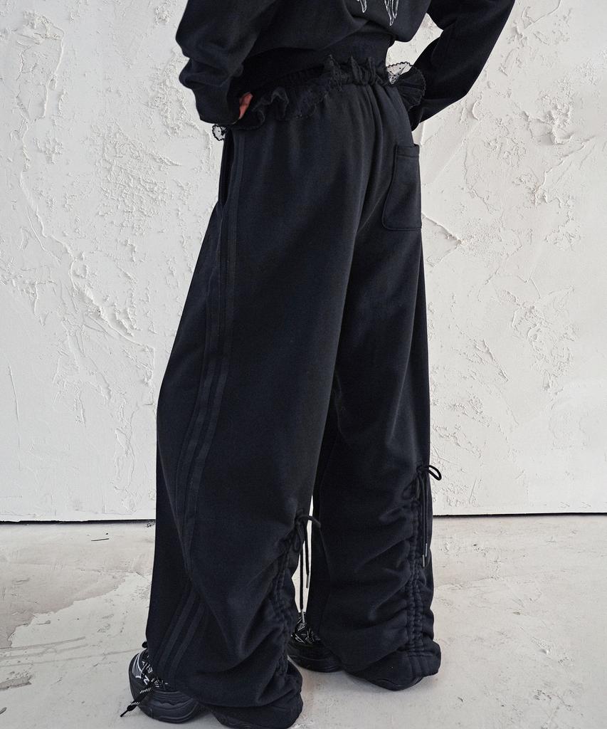 AVANDRESS Lace Pop Wide Pants_4Colors